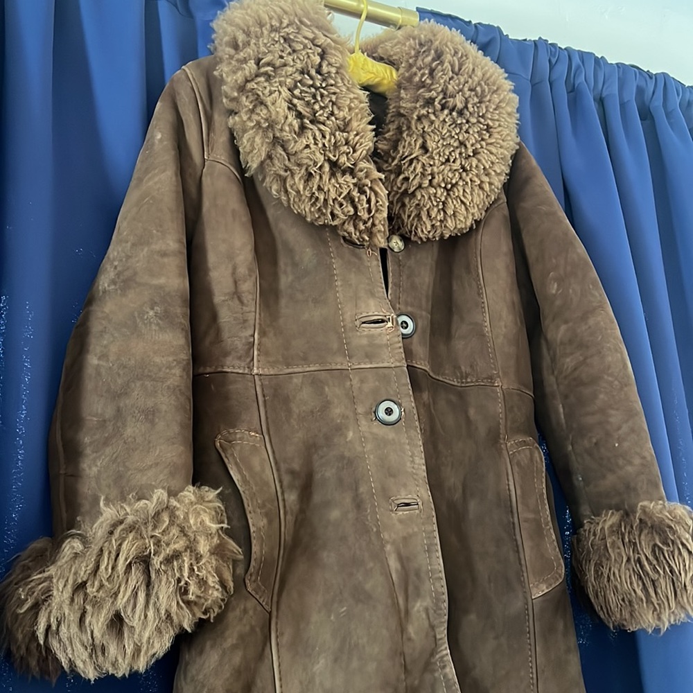 Leather Fur Jacket - Picture 2 of 5